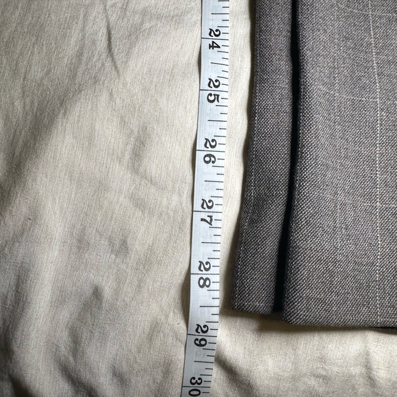 New York & Company Charcoal Pinstripe Dress Pants - Picture 3 of 3
